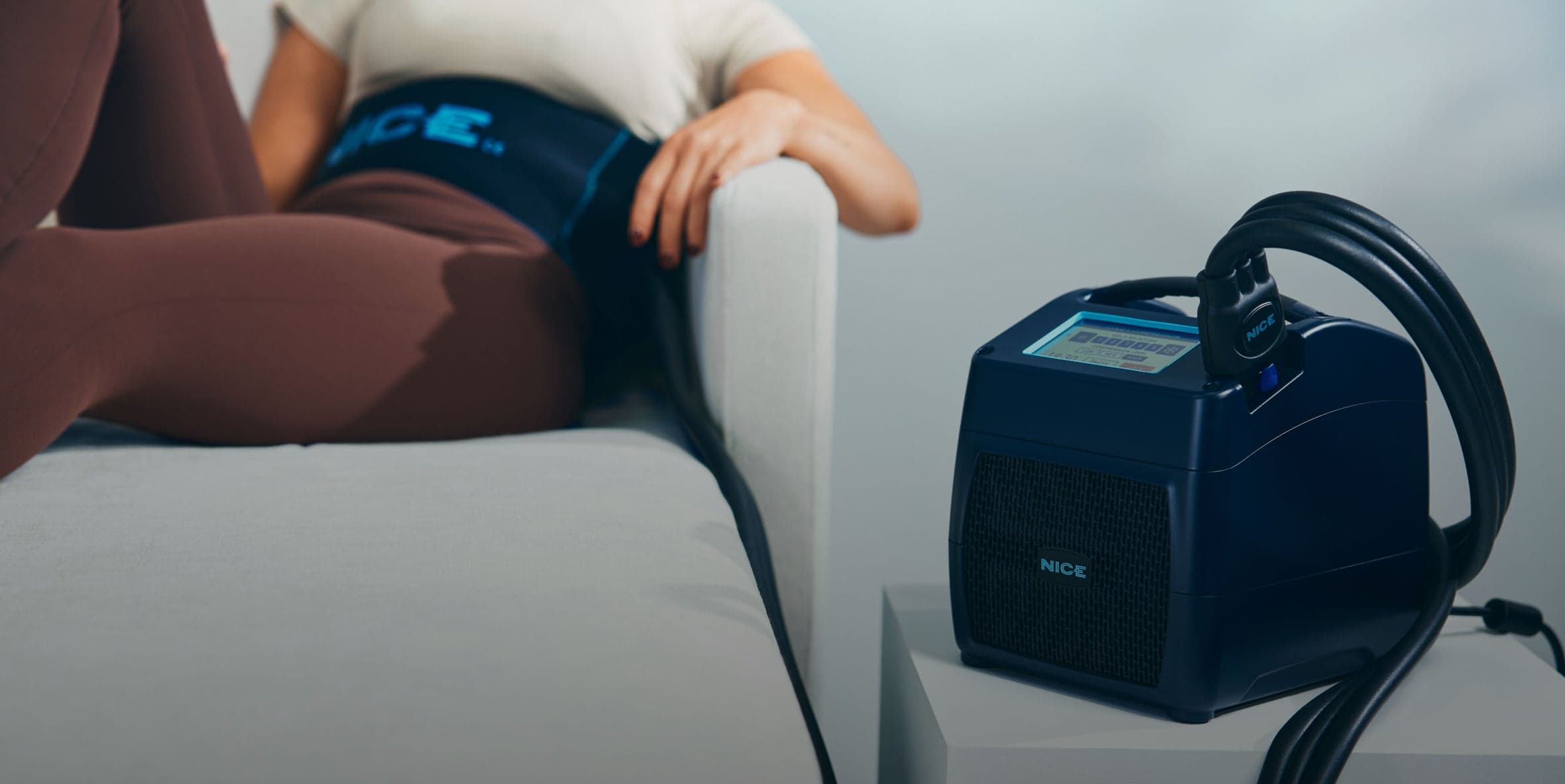 NICE1 cold and compression therapy machine by Recovery Kit